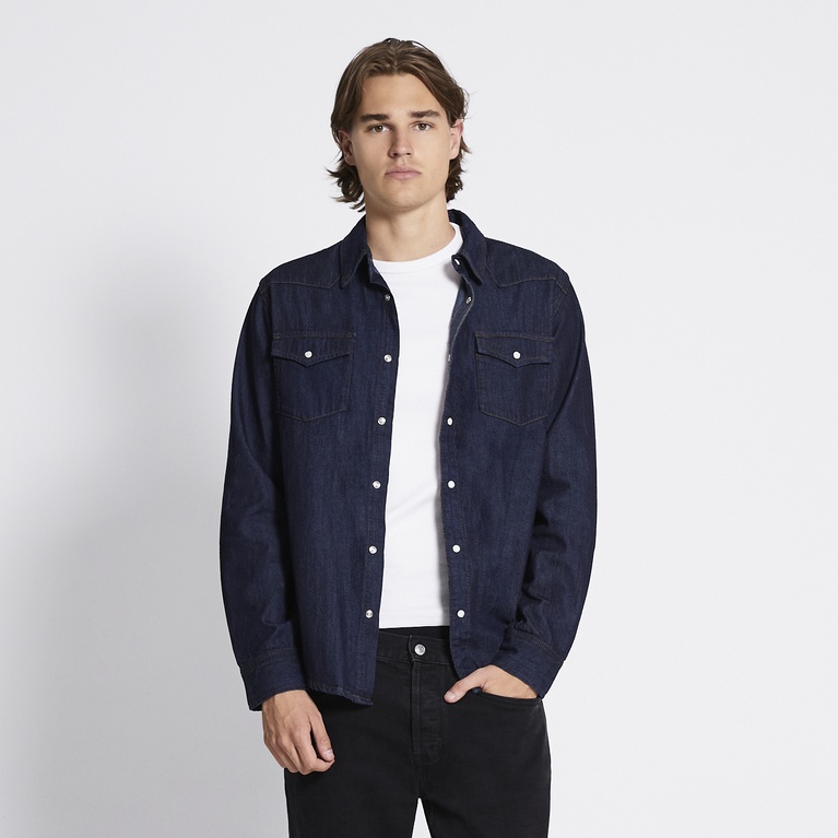 Denim shirt "Clint" Rinse